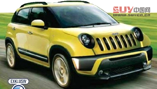 [海外车讯]Jeep小型SUV效果图 或明年投产