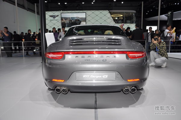 保时捷911 Targa 4S 北京车展实拍