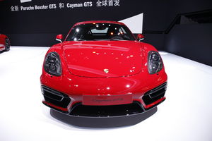 保时捷Cayman GTS 北京车展实拍
