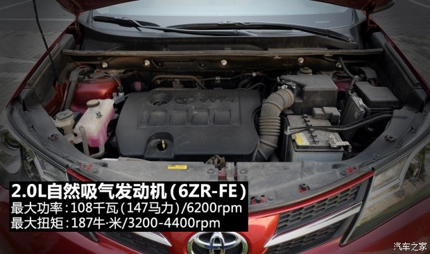 一汽丰田 一汽丰田RAV4 2013款 2.0L CVT四驱新锐版