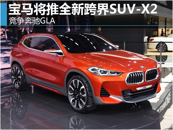 宝马将推全新跨界SUV-X2 竞争奔驰GLA-图1
