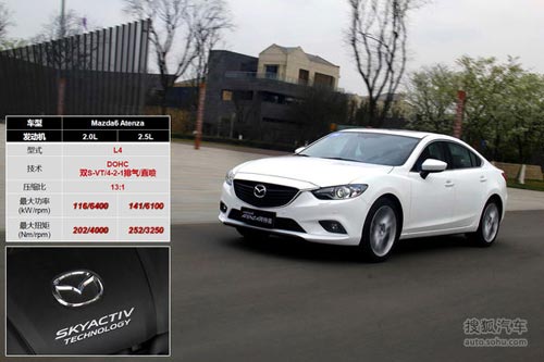 马自达 Mazda6 Atenza阿特兹 实拍 图解 图片
